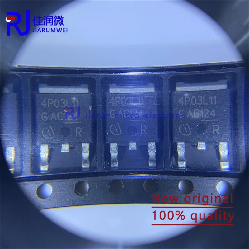 5pcs/lot 4P03L11 IPD50P03P4L-11 TO-252 -30V -50A