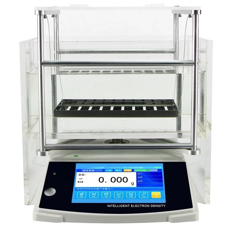 Large range solid densitometer Large size weighing densitometer, foaming material density tester