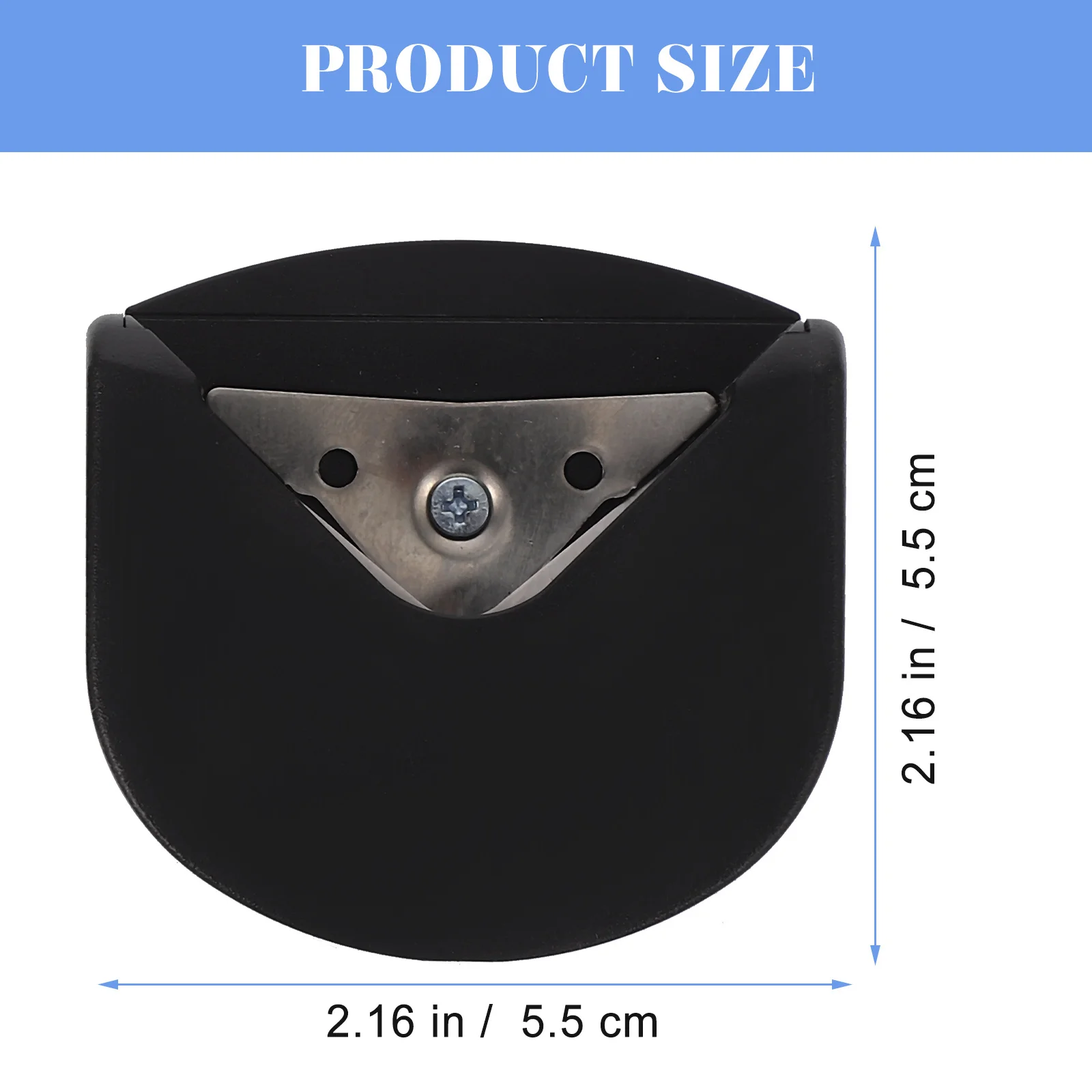 2 قطعة الزاوية المستديرة لكمة الصورة المتقلب الفولاذ المقاوم للصدأ DIY بها بنفسك الحرف اليدوية أداة الزاوية المستديرة لكمة المتقلب #6