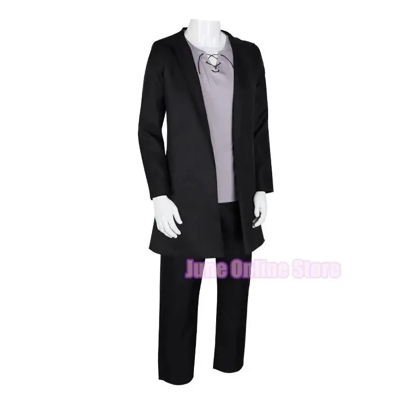 أزياء أنيمي تيتان 4 جايجر خندق الموسم النهائي إرين ييغر أزياء تنكرية مجموعة كاملة للرجال؛ 8'm6،