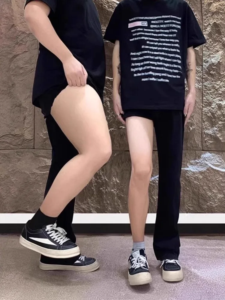 

Мужские повседневные брюки Cleanfit Bla Le Blade, весна-лето, тонкие прямые брюки из ледяного шелка, драпировка, свободный крой, молодежный Sle