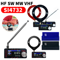 3D Printed Pocket Mini Radio Bracket All-Band Receiver Stand Portable Radio Case Handheld Mount Bracket for MINI4732 Radio V1/V2