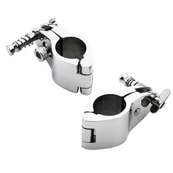 Goture 2pcs/lot 316 Stainless Steel Fitting Boat Bimini Top Hinged 22mm 25mm Jaw Slide Easy Install Marine Hardware
