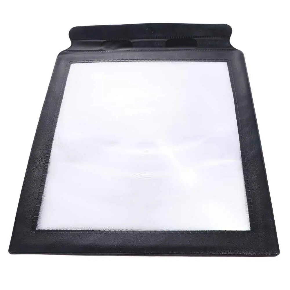 3X Large Sheet Magnifier Page Glass Lens Handheld Portable Magnifying Glass Easy To Use PVC Reading Book