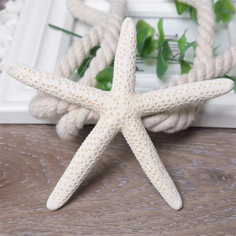 1 PC Natural Starfish Five Finger Star Curtain Buckle Hand Woven Curtain Binding Rope Curtain Decoration Binding Strap