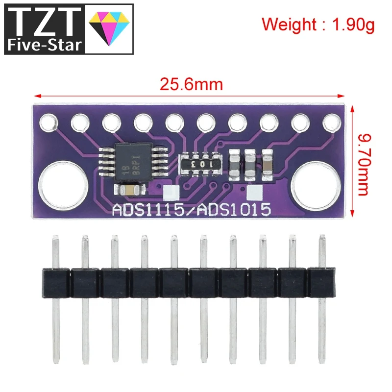 1PCS ADS1015 12 Bit Precision Digital Converter ADC Module Development Board For Arduino