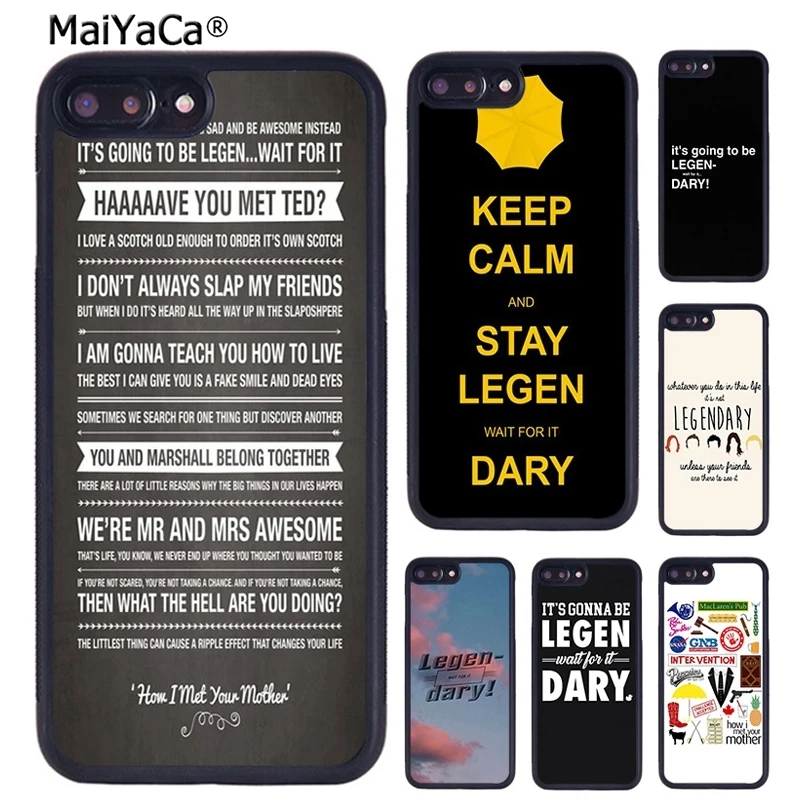 Legendary How I Met Your Mother Phone Case For iPhone 16 15 14 plus 11 12 13 Pro  XR XS Max coque Cover Shell