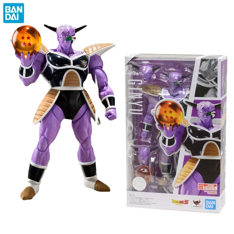 

Original Anime Figure BANDAI Saiyan Collection Model S.H.F DRAGON BALL Ginyu Force Anime Action Figures Doll Toys for Children