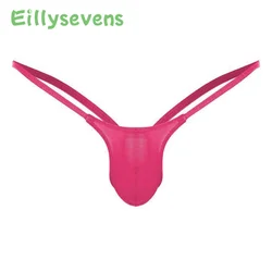 New Solid color men's sexy thong Y