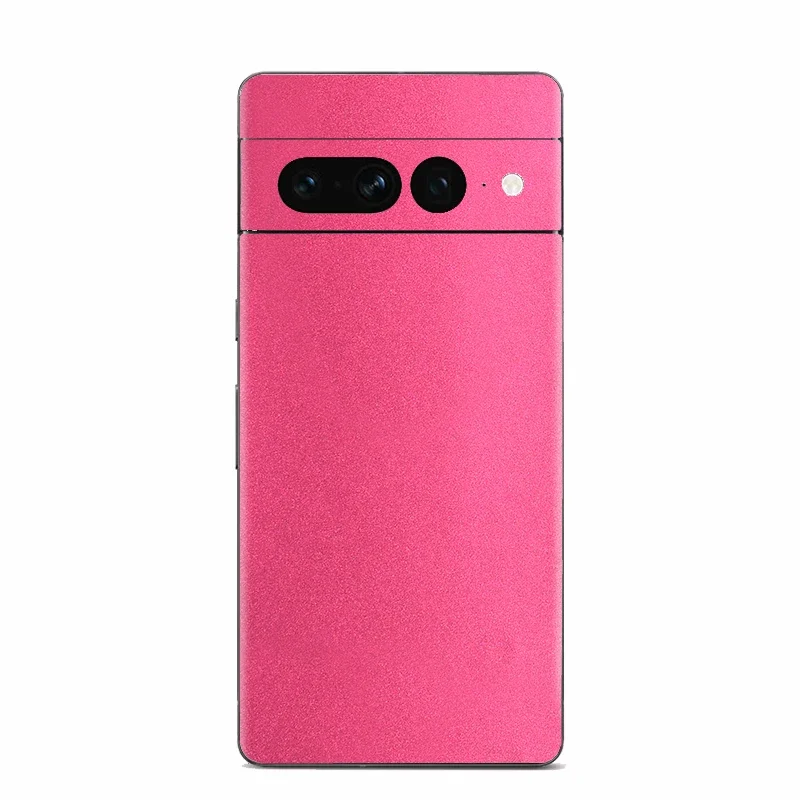 Luxury Colorful Matte Film Wrap Skin Phone Back Paste Ice Sticker For Google Pixel 8 7A 7 Pro 7 6 Pro 6A 6 Matte Protector Film