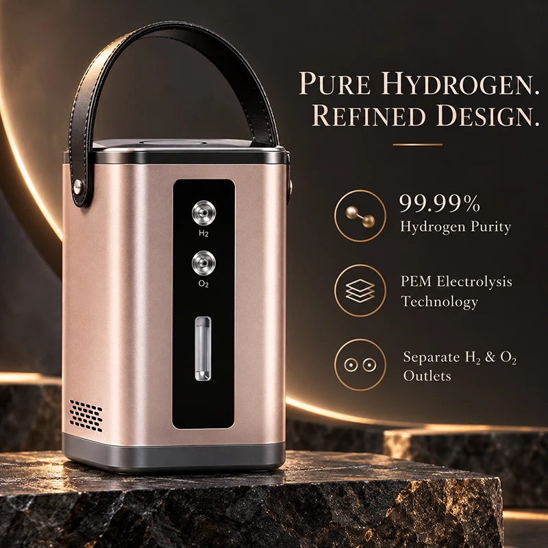 Home Care Ionizer H2 Inhaler 450ML Inhalation Machine Deep Relaxation Therapy Intelligent Hydrogen Oxygen Inhalation Machine