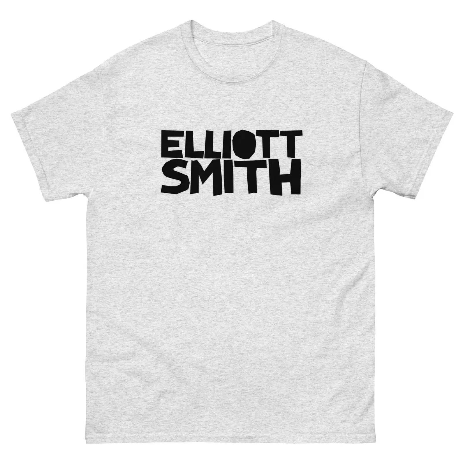 Elliott Smith - Iconic Singer / Song Writer Name Logo Classic Tee