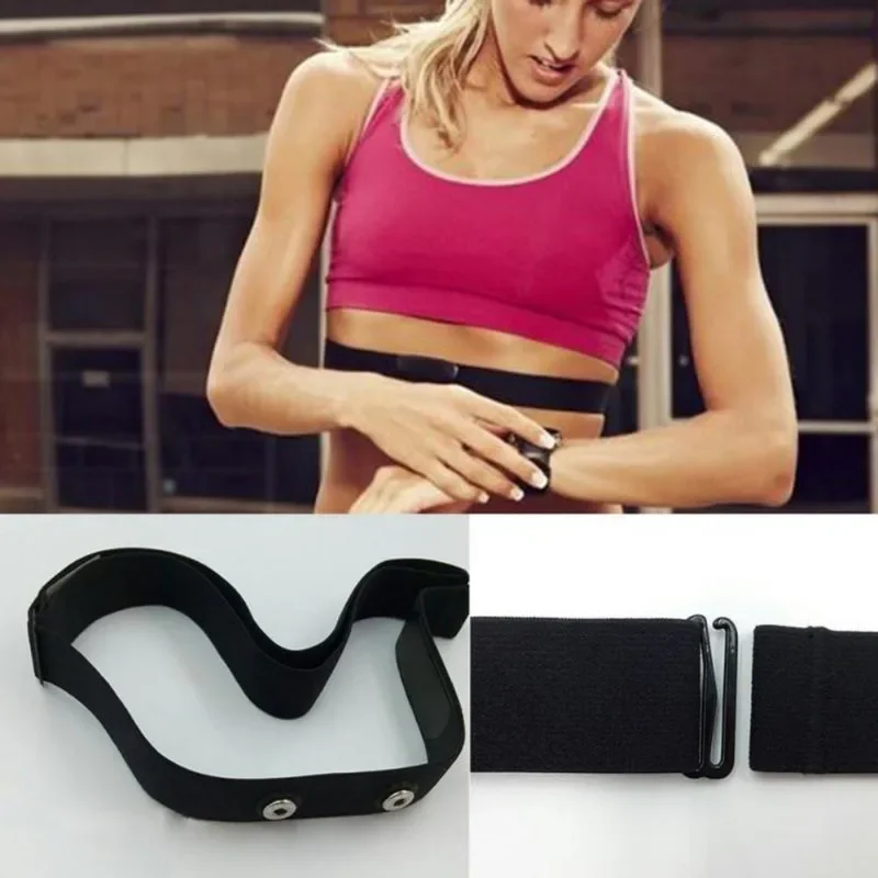 1Pc Heart Rate Monitor Replacement Strap Compatible with Polar H7 H9 H10 Coospo Wahoo Tick Garmin Magene Sensor Band Belt