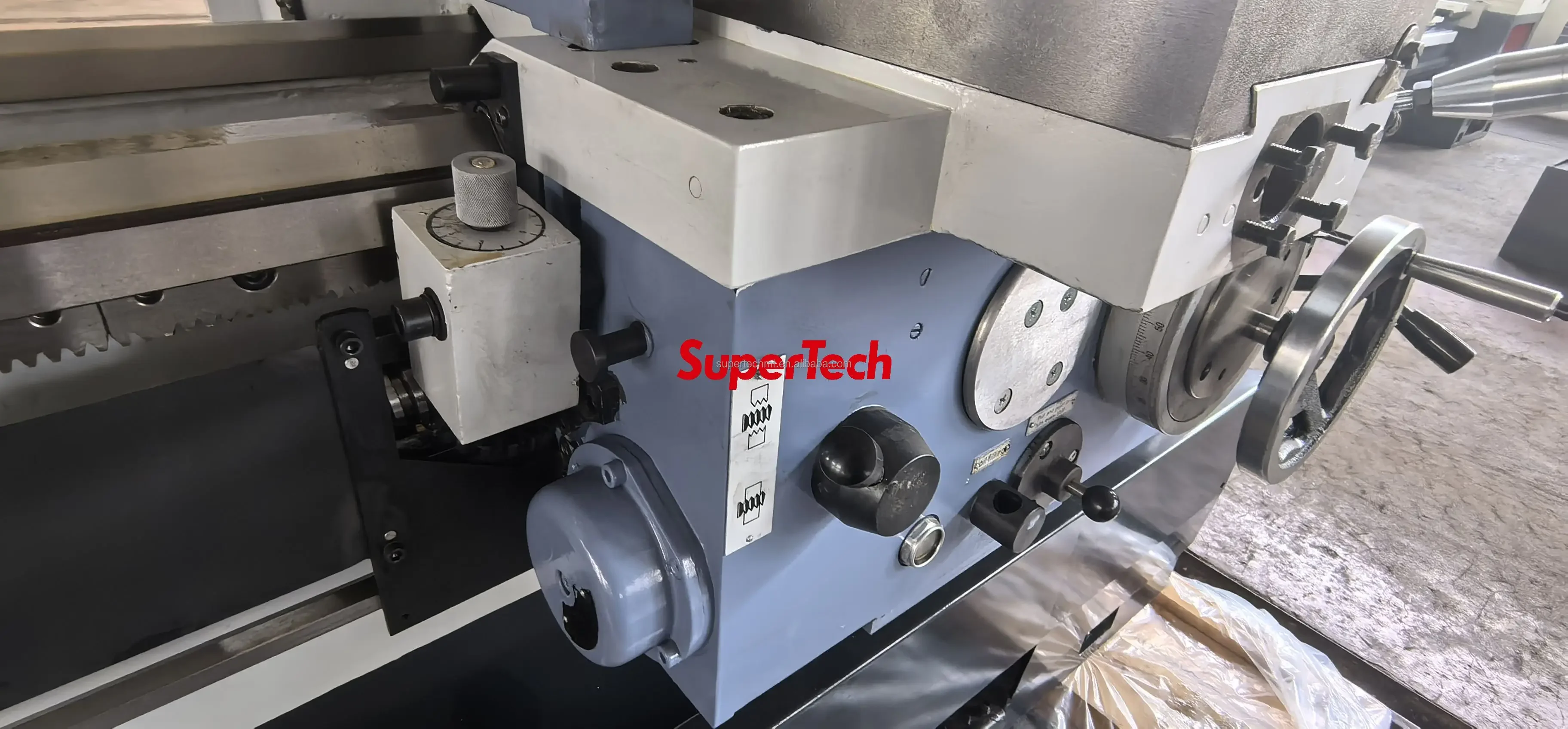 SUPERTECH LC660C/3000 Bench Lathe Multifunctional Metal Processing Tool Home Construction Industries Engine Gear Motor Bearing