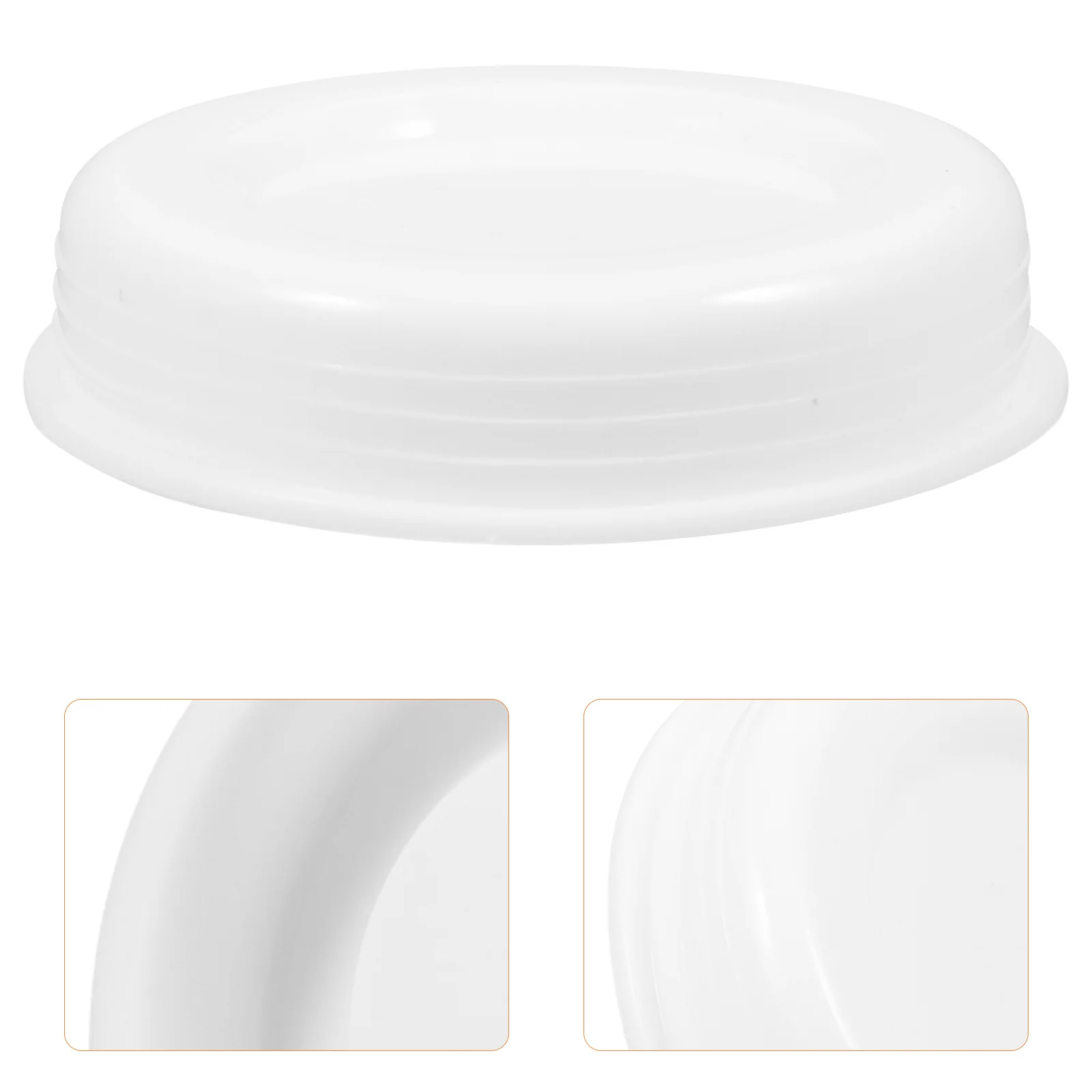 100Pcs Round End Caps for Paper Tubes Plastic Plug Caps Mailing Tube Protection Moisture Resistant Design for Art