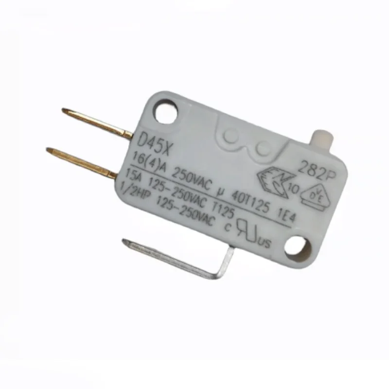 16A 250VAC 45X صغير إعادة تعيين الروك مع مقبض طويل/بدون مقبض طويل إعادة تعيين السفر الحد microswitch 16A250V