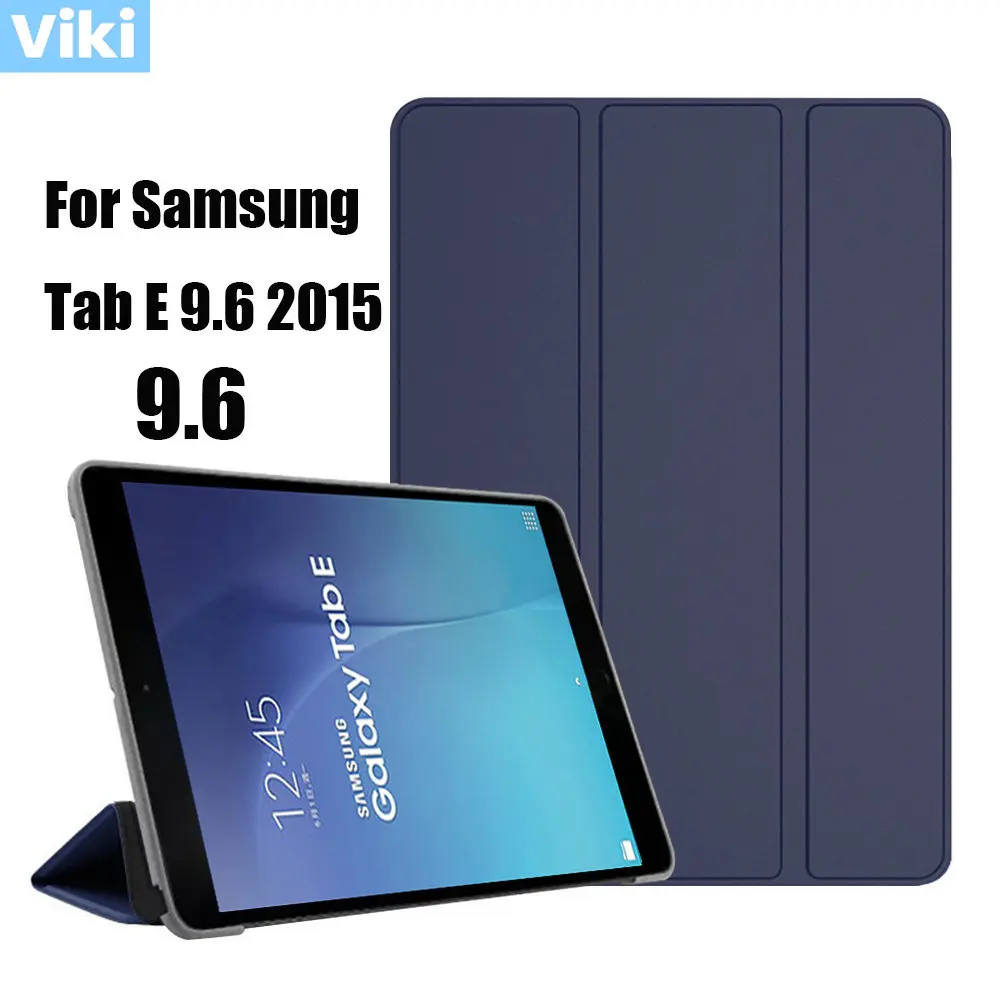 Funda para Samsung Tab E 9,6 2015 T560 Funda de cuero PU Funda para Capa Samsung GALAXY Tab E 9,6 T560 SM-T561 Funda para tableta