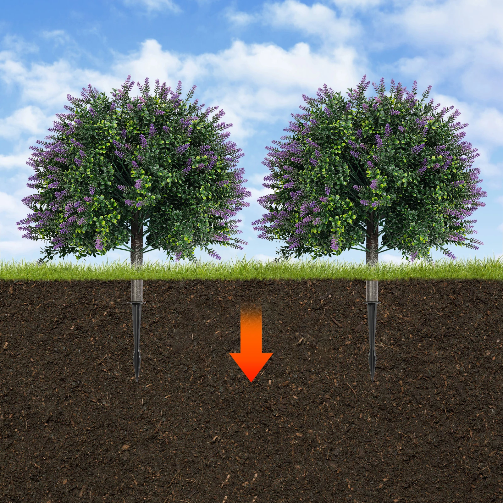 2 stuks kunstmatige lavendelpl - Indoor Herb Garden recensie en prijs