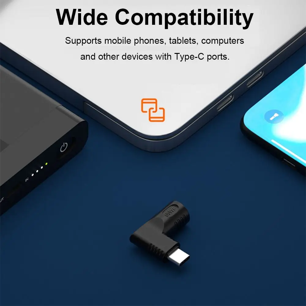 Konverter adaptor daya DC ke Tipe C PD 65W, konverter adaptor daya 5,5X2, 5 7,4X5, 0 Charger konektor USB C pengisi daya Laptop untuk Xiaomi/Samsung/Lenovo