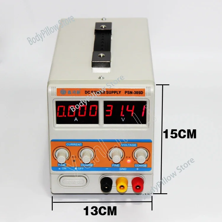 

PSN-305D Digital Display 30V 5A Voltage Regulators/Stabilizers Adjustable DC Regulated Power Supply