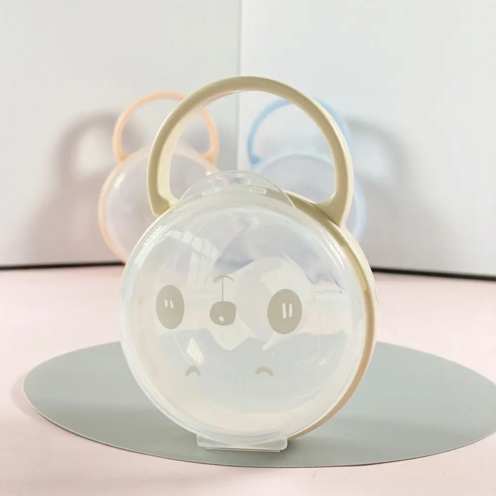 

Case Panda Pacifier Storage Box Plastic Soother Container Baby Pacifier Box Baby Pacifier Clip Nipple Holder Box Molar Chain