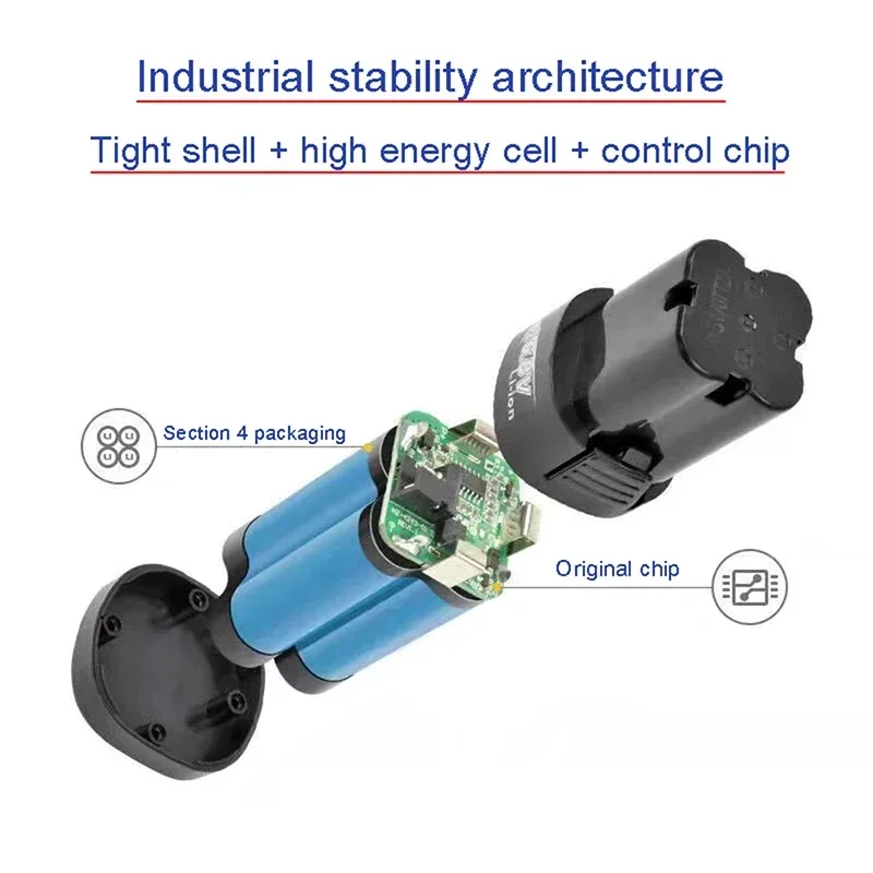 Original 16.8V 13000mAh B-type . A-type rechargeable electric screwdriver, hand drill lithium-ion battery