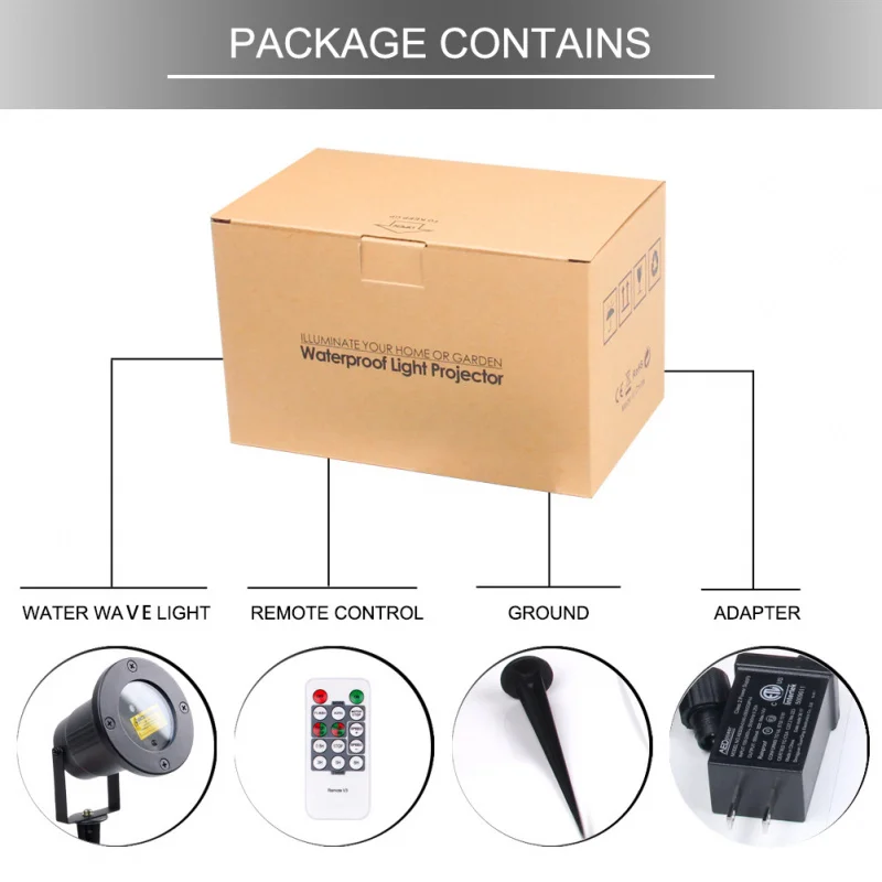 

Производитель из Шэньчжэня: Новинка! Хит продаж! Уличный водонепроницаемый лазерный проектор для Рождества, 12 узоров, эффект снежной бурьи и снежинок