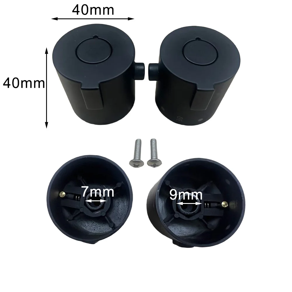 

1 Pair Shower Temperature Control Handle Knob Faucet Knob 40mm For Various Bathtub And Shower Faucets Bathroom Accessories