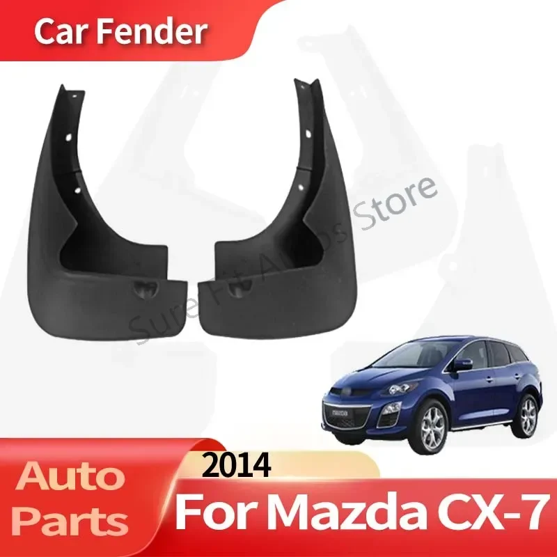 

Auto Accessories For Mazda CX-7 2014 Fender Lining Car Fender Anti-sand Splash Mud Guard Skin Punch-free Installation Car Tools