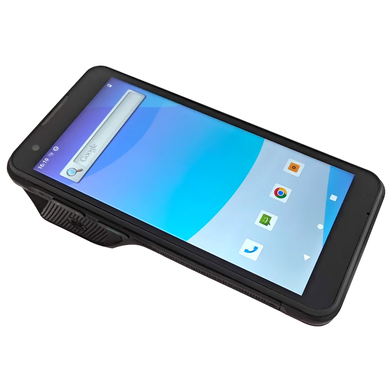 

CARIBE Cheapest Rugged Handheld Terminal Data Collector QR Code Scanner PDA Adhesive Thermal Printer