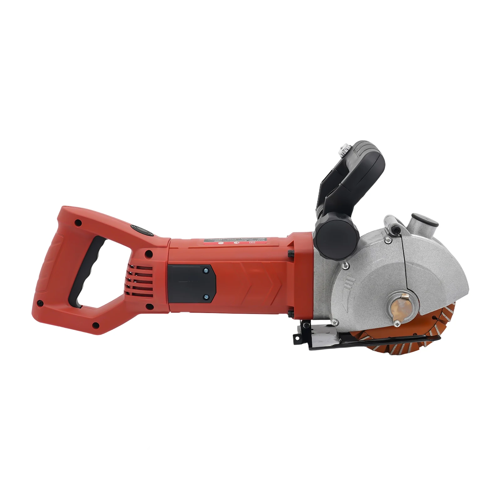 Machine à rainurer murale électrique + puissance nominale de 2700 W, machine à rainurer + vitesse de 6200 tr/min, machine à rainurer électrique + taille de coupe maximale de 42*41 mm, pour les chantiers de construction, les entreprises de décoration, la découpe du béton, du marbre, du granit, des briques légères
