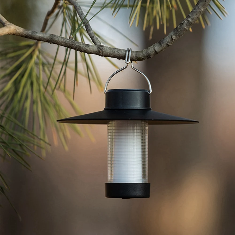ABXHA Outdoor Camping Desktop Atmosphäre Licht Tragbare Camping Dekorative Lichter Retro Camp Zelt Licht Hängen Lampe B