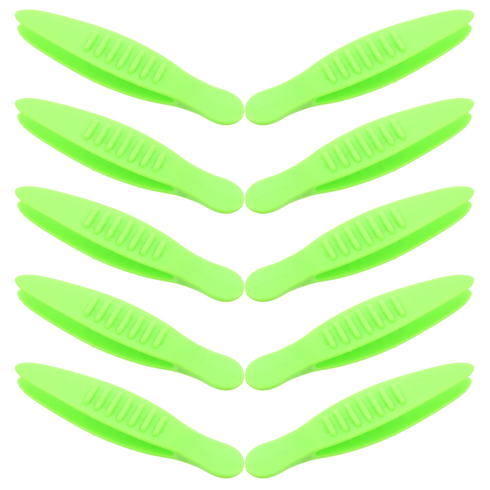

10 Pcs Plastic Tweezers for Crafts Jewelry Toy Safe Grip DIY Kids Bead Craft Precision Tool Kindergarten Science Experiment