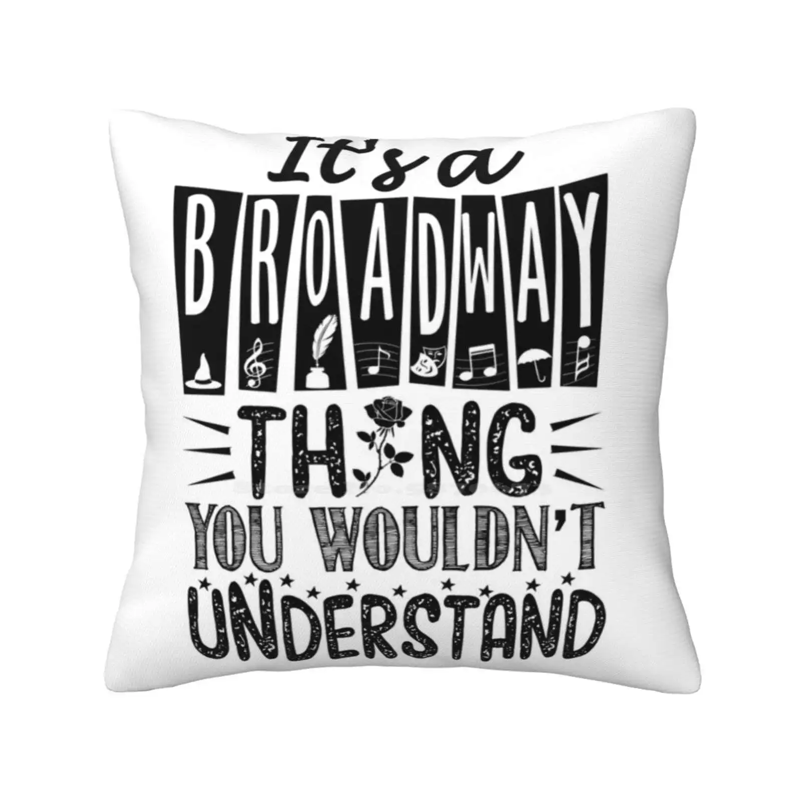 Broadway Thing Bedroom Office Hug Pillowcase Theatre Nerd Broaway Fan Theater Lover Broadway Lover Musicals Musical Les Mis