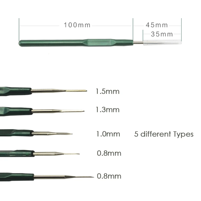 Car Wire Terminal Socket Pin Removal Dismount Tool Maintenance Titanium Alloy