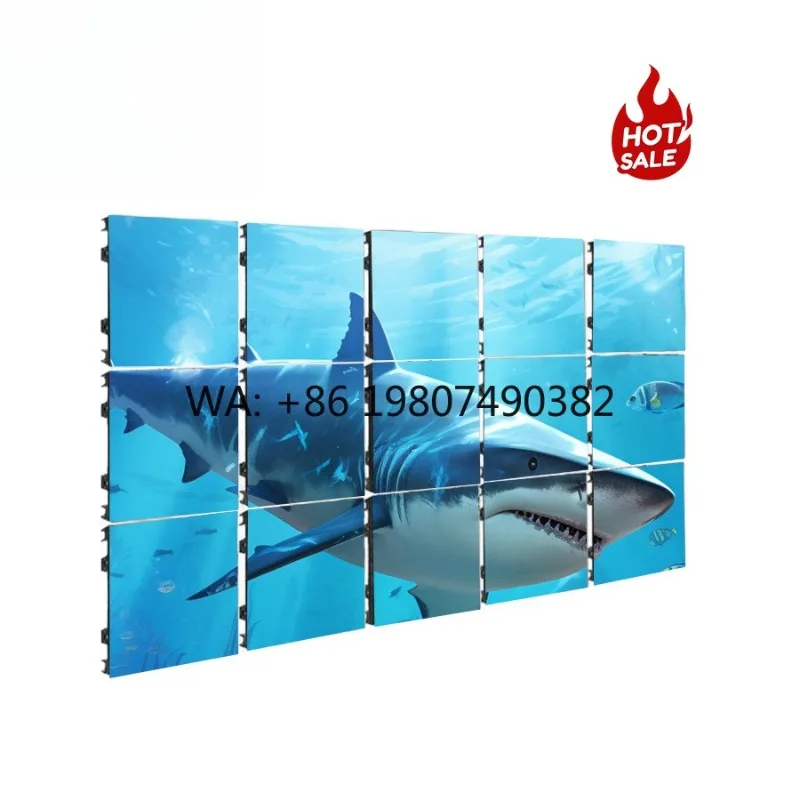 

High Resolution P3.91 P4.81 Indoor Rental LED Display Panel Durable Screen Module For Temporary Exhibition Commercial Activity