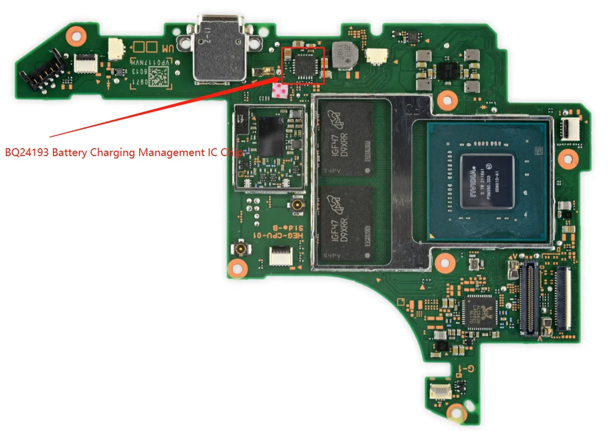 5PCS Console BQ24193 Video IC Chip Replacement Repair Part for Nintendo Switch