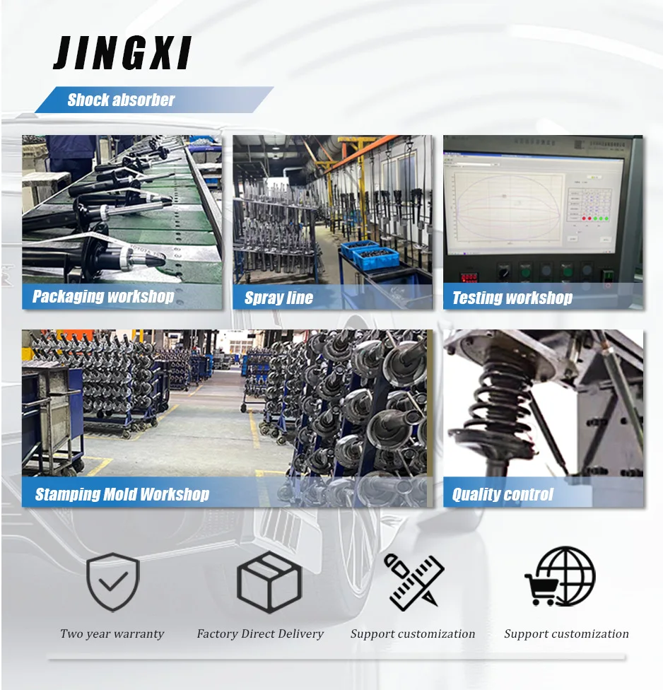 Odpowiednie do BMW X5 F15 przednie indukcyjne przednie i tylne amortyzatory samochodowe 37106875084 37106875083