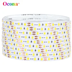 5m/10m 2835 SMD LED strip Light For Home Decor DC12V Dimmable 120LEDs/m 3000K Warm Cool White Flexible LED Tape Lights Ribbon