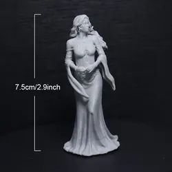 1/24 1/18 reçine Model seti zarif kraliçe şekil boyasız hiçbir renk RW-1306