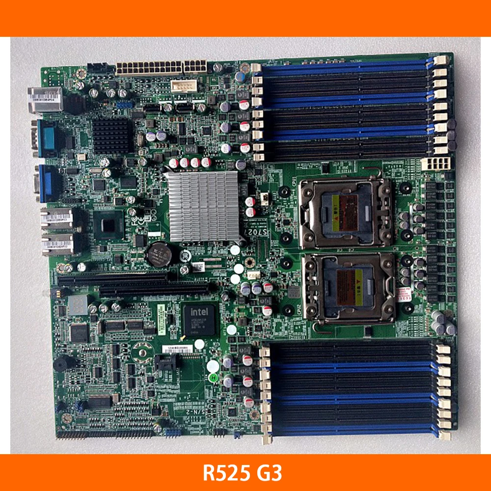 Perfect Test Mainboard R525 G3 S7027 11013773 11012949 Motherboard
