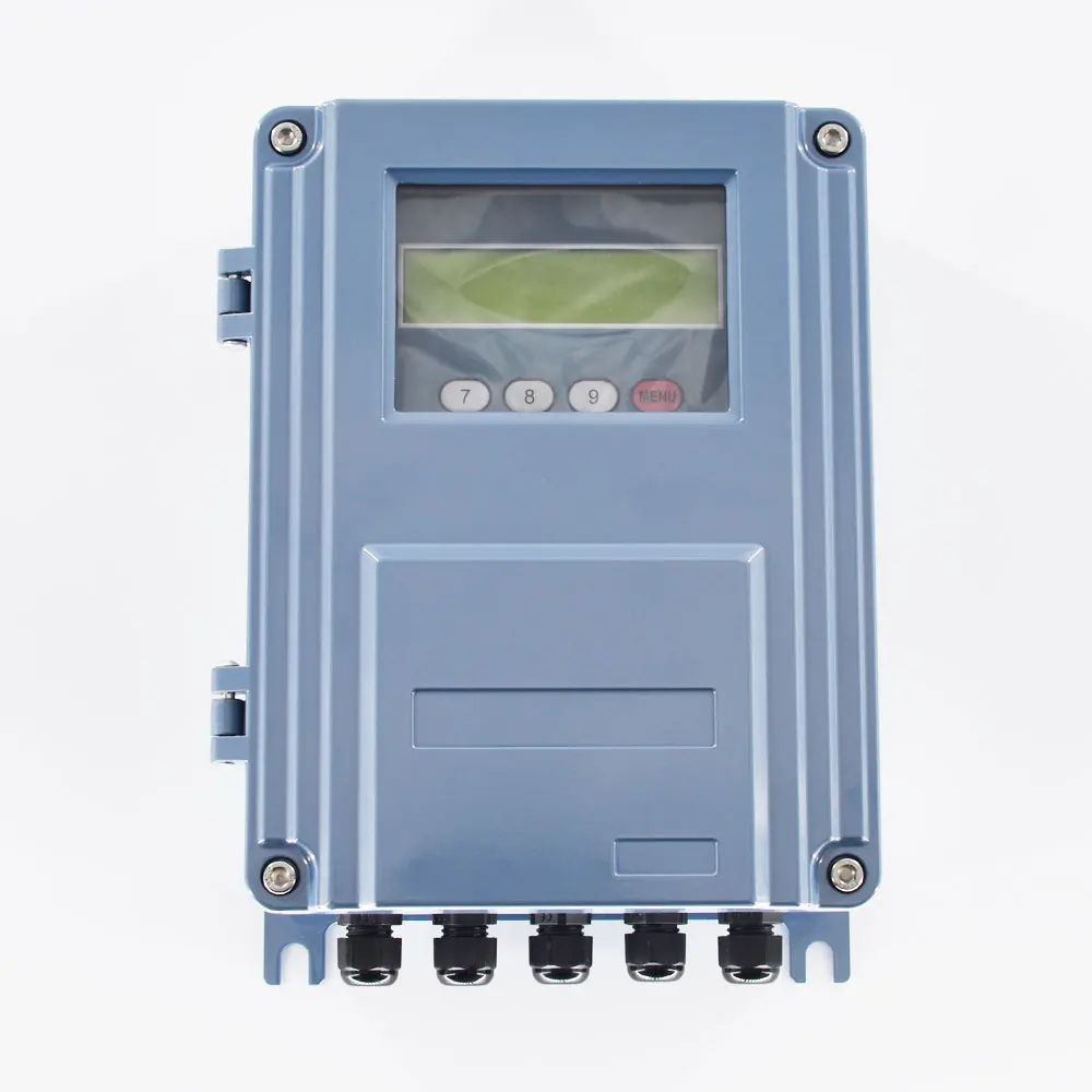 Fixed Ultrasonic Flowmeter TDS-100F DN15mm-DN100mm S2 Sensor water flow meter RS485 MODBUS