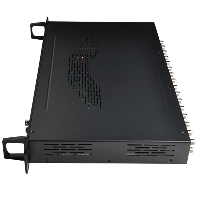 OTV-PR16 Satellite TV Headend FTA 16 DVB S2 S2X to IP Gateway Decoder SPTS MPTS UDP Multicast Professional Receiver