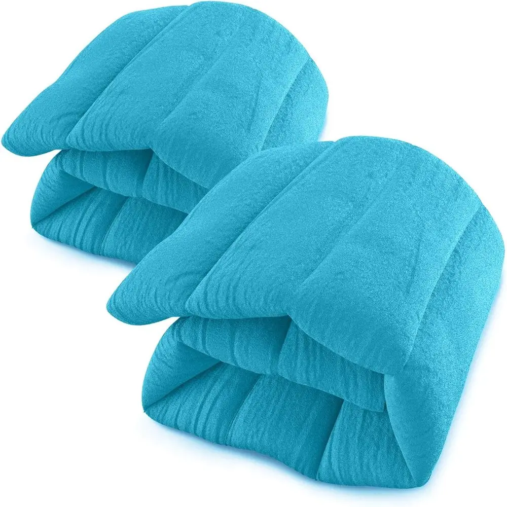 

Set of 2 Natural Microwave Heating Pads for Back, Neck, Shoulder Pain Relief and Nerve Cramps