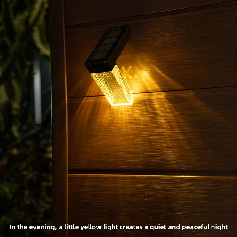 

Solar-Powered Lamp Outdoor Wall Lamp Villa Led Light With Remote Control Sensor Ambiance Garden Lamp Christmas Decoration Lamp