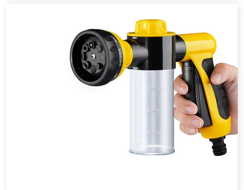 Multi-funktion hochdruck auto waschen wasser pistole schaum sprüher sprühflasche haushalt Wasser Pistole Tragbare Auto Waschmaschine Sprayer – Detail 3