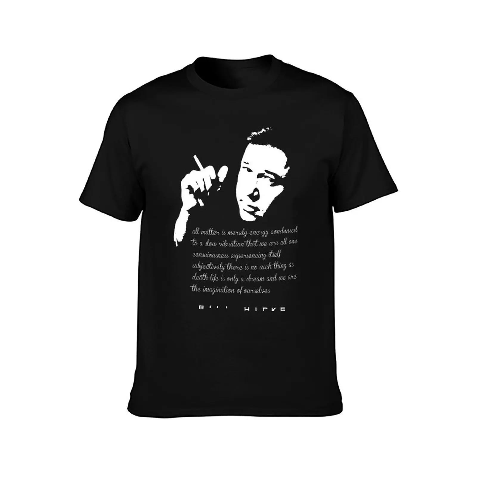 Bill Hicks Life is only a dream T-Shirt blue archive quick drying vintage clothes oversized t shirt men