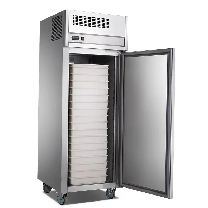 Commercial European Stainless Steel Electric Bread Pizza Fermentation Machine Air-Cooled Refrigeration Equipment
