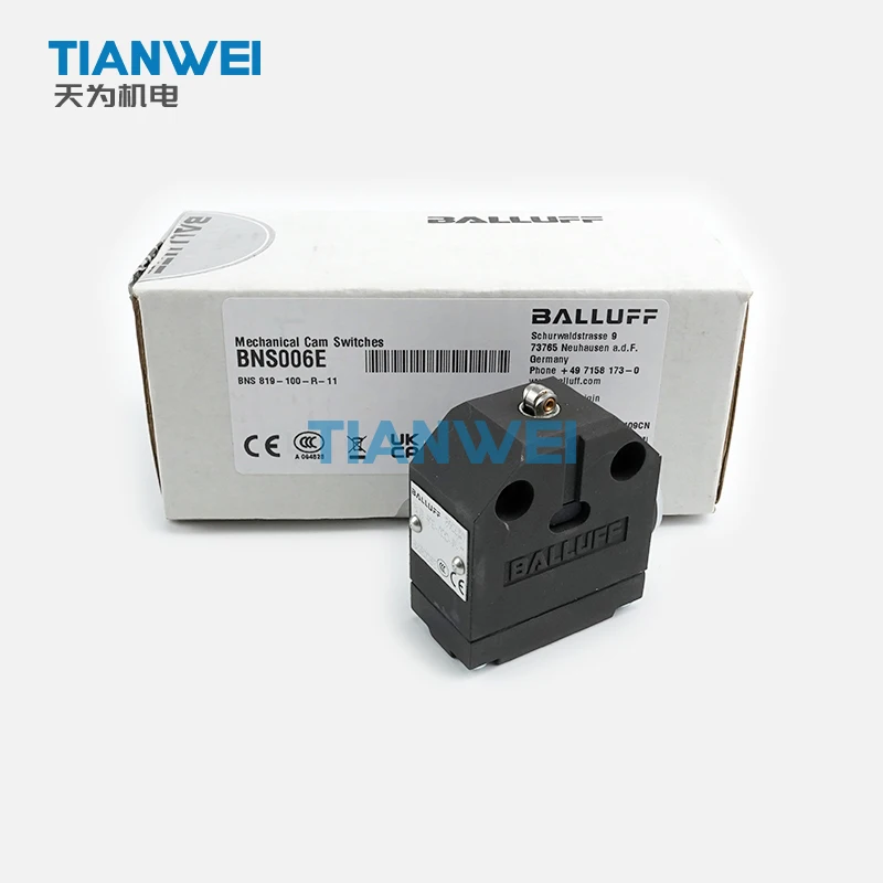 BNS006E BNS 819-100-R-11 100% nuevo y original interruptor de leva mecánico BALLUFF de Alemania