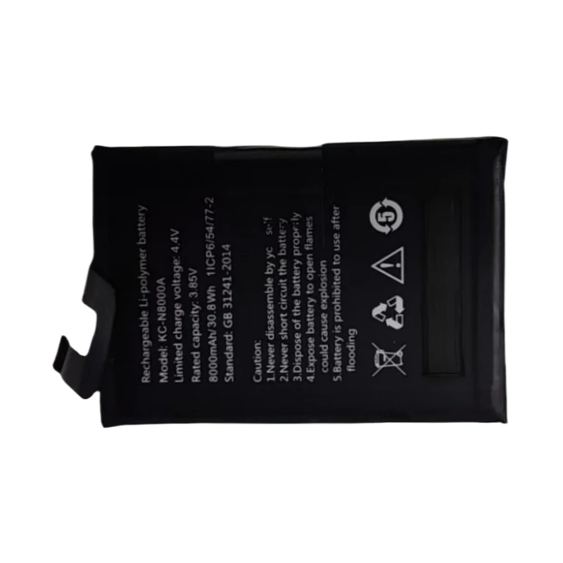 High Quality Battery KC-N8000A 3.85V 8000mAh For Oukitel S73  WP5  WP5 Pro Replacement Mobile Phone Batteries+ Tools
